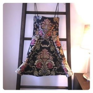 Beautiful brocade and beaded Jovani Dress.